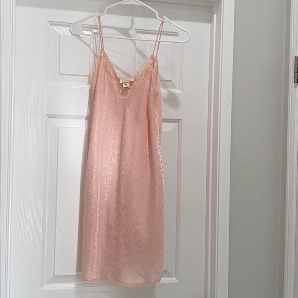 NWOT Pink Lace Night Gown